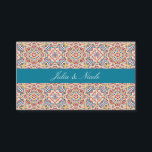Geometric Style Sparkles Copper Metallic Wedding Place Card<br><div class="desc">Beautiful Invitation to celebrate Special occasions and festivals comes with digital and E-invitation as per your request. We would love to replicate our designs to make multiple products like rsvp cards, labels envelopes, and more. Customization is available for ready to print on request at info@shamaurcreatif@gmail.com. Look Forward to hearing from...</div>