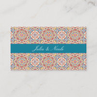 Geometric Style Sparkles Copper Metallic Wedding