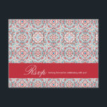 Geometric Style Sparkles Copper Metallic Wedding Postcard<br><div class="desc">Beautiful Invitation to celebrate Special occasions and festivals comes with digital and E-invitation as per your request. We would love to replicate our designs to make multiple products like rsvp cards, labels envelopes, and more. Customization is available for ready to print on request at info@shamaurcreatif@gmail.com. Look Forward to hearing from...</div>