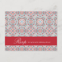 Geometric Style Sparkles Copper Metallic Wedding