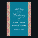 Geometric Style Sparkles Copper Metallic Wedding Poster<br><div class="desc">Beautiful Invitation to celebrate Special occasions and festivals comes with digital and E-invitation as per your request. We would love to replicate our designs to make multiple products like rsvp cards, labels envelopes, and more. Customization is available for ready to print on request at info@shamaurcreatif@gmail.com Look Forward to hearing from...</div>