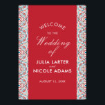 Geometric Style Sparkles Copper Metallic Wedding Poster<br><div class="desc">Beautiful Invitation to celebrate Special occasions and festivals comes with digital and E-invitation as per your request. We would love to replicate our designs to make multiple products like rsvp cards, labels envelopes, and more. Customization is available for ready to print on request at info@shamaurcreatif@gmail.com Look Forward to hearing from...</div>