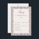 Geometric Style Sparkles Copper Metallic Wedding RSVP Card<br><div class="desc">Beautiful Invitation to celebrate Special occasions and festivals comes with digital and E-invitation as per your request. We would love to replicate our designs to make multiple products like rsvp cards, labels envelopes, and more. Customization is available for ready to print on request at info@shamaurcreatif@gmail.com. Look Forward to hearing from...</div>