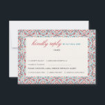 Geometric Style Sparkles Copper Metallic Wedding RSVP Card<br><div class="desc">Beautiful Invitation to celebrate Special occasions and festivals comes with digital and E-invitation as per your request. We would love to replicate our designs to make multiple products like rsvp cards, labels envelopes, and more. Customization is available for ready to print on request at info@shamaurcreatif@gmail.com. Look Forward to hearing from...</div>