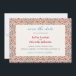 Geometric Style Sparkles Copper Metallic Wedding Save The Date<br><div class="desc">Beautiful Invitation to celebrate Special occasions and festivals comes with digital and E-invitation as per your request. We would love to replicate our designs to make multiple products like rsvp cards, labels envelopes, and more. Customization is available for ready to print on request at info@shamaurcreatif@gmail.com. Look Forward to hearing from...</div>