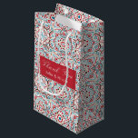 Geometric Style Sparkles Copper Metallic Wedding Small Gift Bag<br><div class="desc">Beautiful Invitation to celebrate Special occasions and festivals comes with digital and E-invitation as per your request. We would love to replicate our designs to make multiple products like rsvp cards, labels envelopes, and more. Customization is available for ready to print on request at info@shamaurcreatif@gmail.com. Look Forward to hearing from...</div>