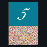 Geometric Style Sparkles Copper Metallic Wedding Table Number<br><div class="desc">Beautiful Invitation to celebrate Special occasions and festivals comes with digital and E-invitation as per your request. We would love to replicate our designs to make multiple products like rsvp cards, labels envelopes, and more. Customization is available for ready to print on request at info@shamaurcreatif@gmail.com. Look Forward to hearing from...</div>