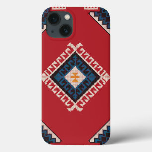 Geometric stylish classic cute-trendy colourful  iPhone 13 case