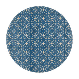 Geometric, stylish vintage background. cutting board
