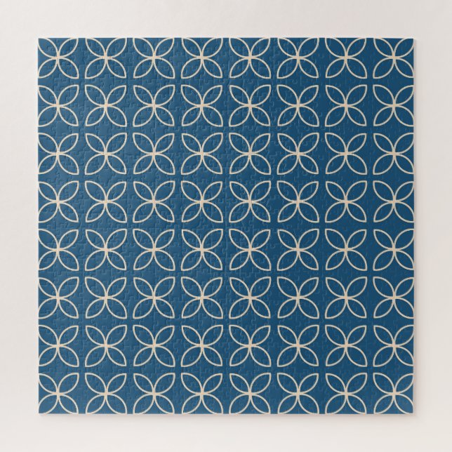 Geometric, stylish vintage background. jigsaw puzzle (Vertical)