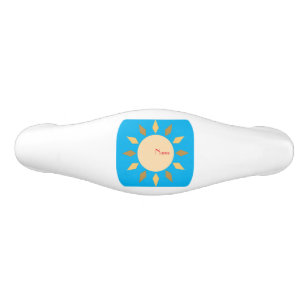 Geometric Sun Circle Thunder_Cove Ceramic Drawer Pull