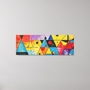 Geometric Symbols Abstract #02 Canvas Print