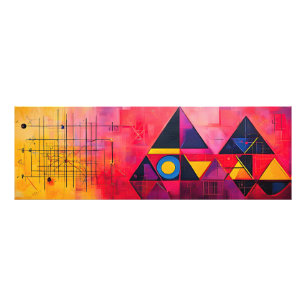 Geometric Symbols Abstract #04.  Photo Print