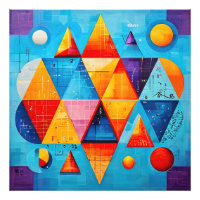 Geometric Symbols Abstract #09