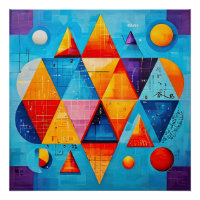 Geometric Symbols Abstract #09