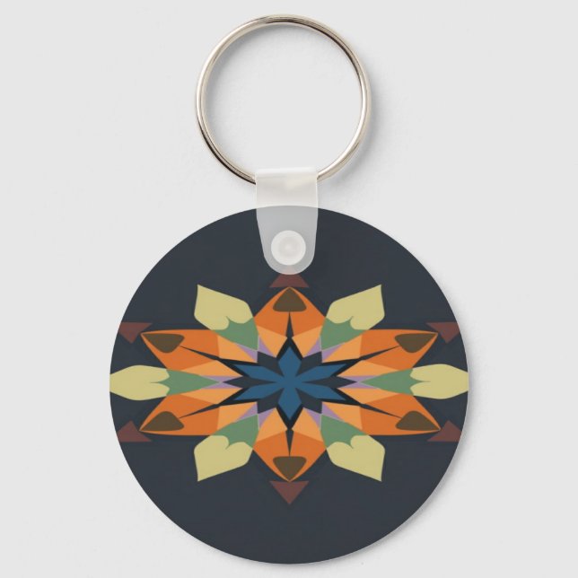 Geometric Symphony: Balance in keychains  (Front)