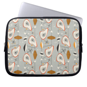 Geometric Teal & Blue Pattern Laptop Sleeve