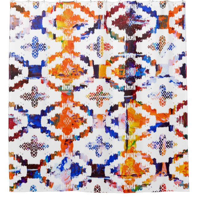 Geometric texture pattern with watercolor effectab (Front)