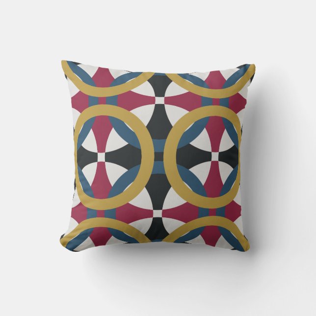GEOMETRIC THROW PILLOW (Front)
