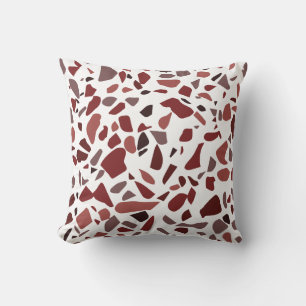 Geometric throw pillow