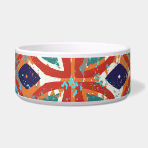 Geometric tiles: ethnic vintage background.