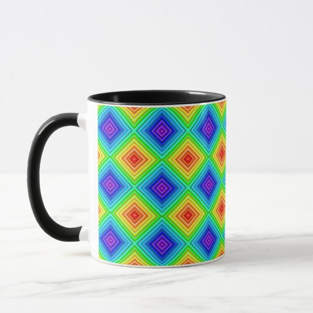 Geometric Topography - Combo Mug (Left)