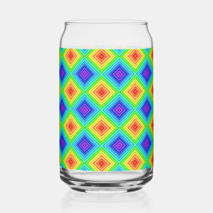 Geometric Topography - Glass Can