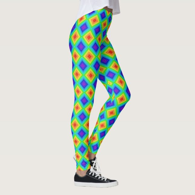 Geometric Topography - Leggings (Right)