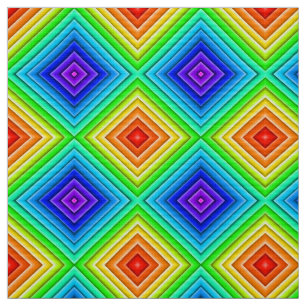 Geometric Topography - Polyester Weave Fabric