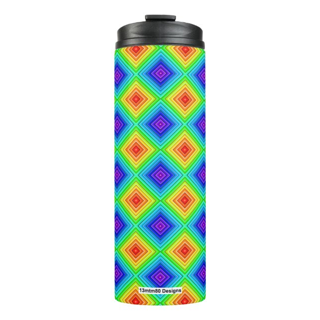 Geometric Topography - Thermal Tumbler (Front)