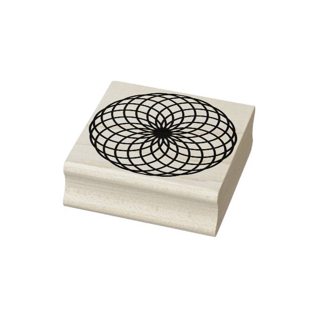 Geometric Torus Rubber Stamp (Stamp)