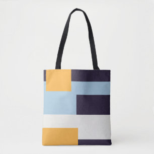Geometric tote bag
