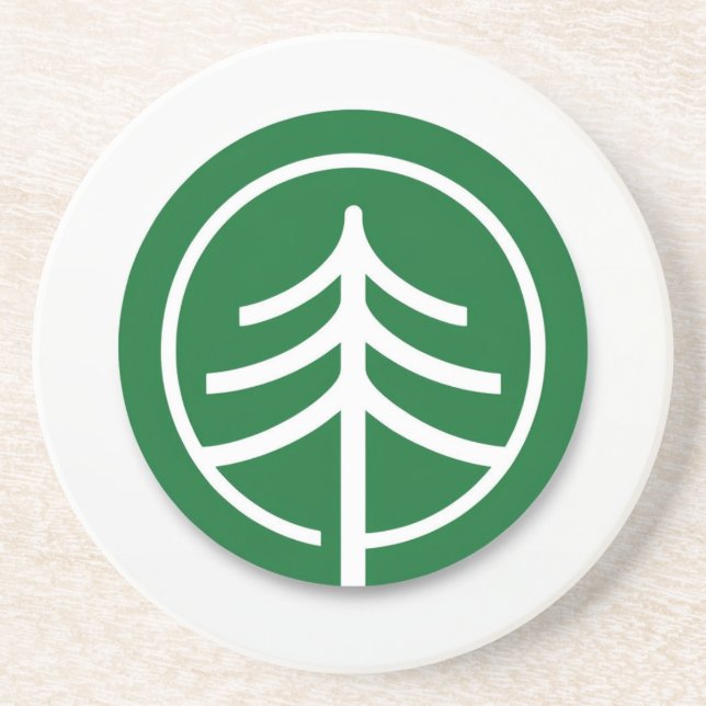 Geometric Tree Coaster (Front)