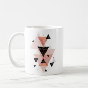 Geometric Triangle Design Coffee Mug