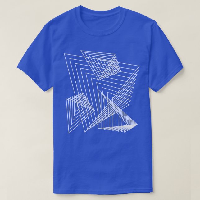 geometric triangles 2 T-Shirt (Design Front)