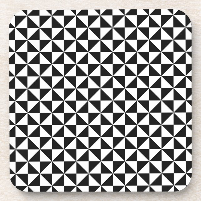 geometric triangles coaster (Front)