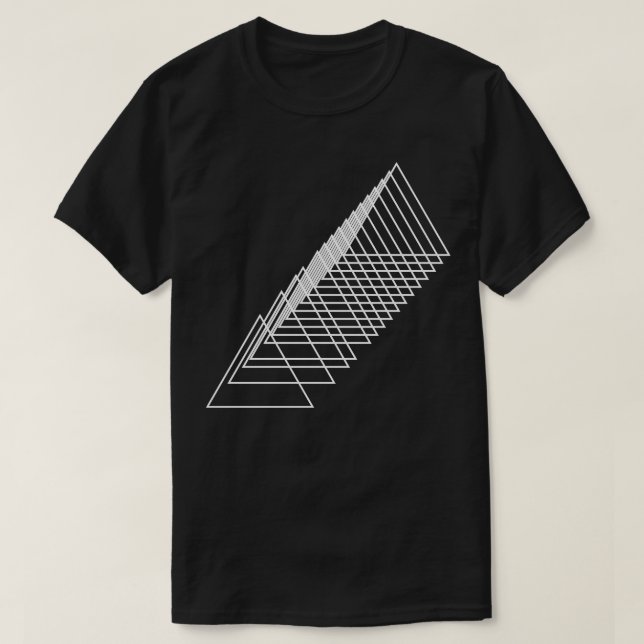 geometric triangles composition 1 T-Shirt (Design Front)
