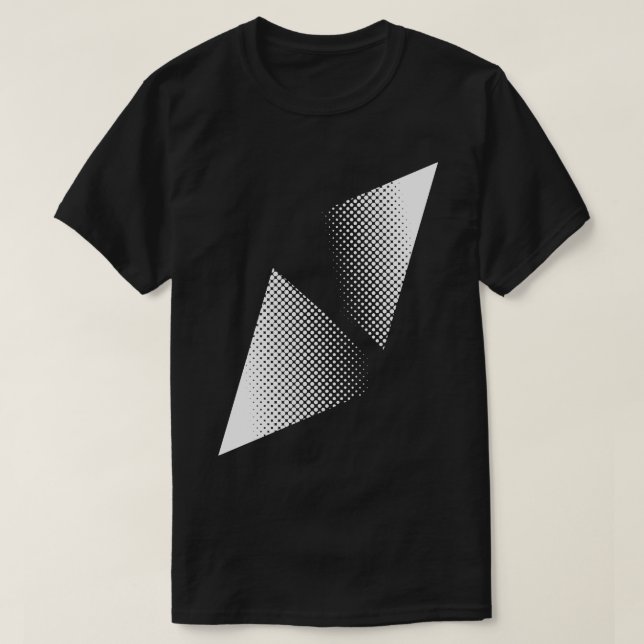 geometric triangles T-Shirt (Design Front)