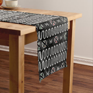 Geometric Tribal Art  Short Table Runner