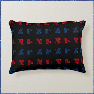 Geometric Tribal Feel Accent Pillow