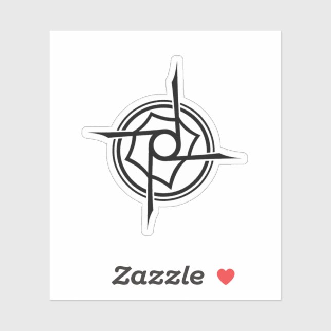Geometric Tribal Sigil - Abstract Star Emblem (Sheet)