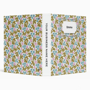 Geometric Tropical Ocean Animal Coral Reef Binder