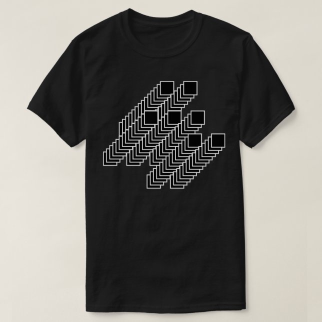 geometric tubes T-Shirt (Design Front)