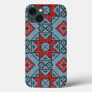 Geometric vintage classic cute-trendy stylish iPhone 13 case