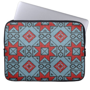 Geometric vintage classic cute-trendy stylish laptop sleeve