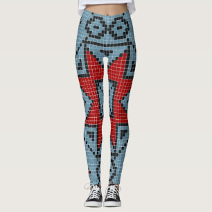 Geometric vintage classic cute-trendy stylish leggings