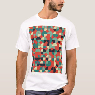 Geometric Vintage, Seamless Pattern. T-Shirt
