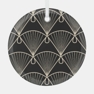 Geometric Vintage: Stylized Seamless Ornament