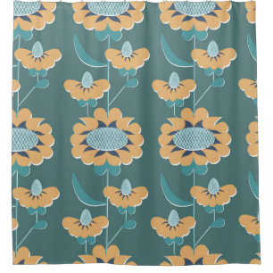Geometric Vintage: Textile Nautical Motif