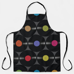 Geometric Vinyl: Simple Seamless Background. Apron